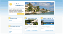 Desktop Screenshot of last-minute-ferienhaus.org