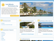 Tablet Screenshot of last-minute-ferienhaus.org